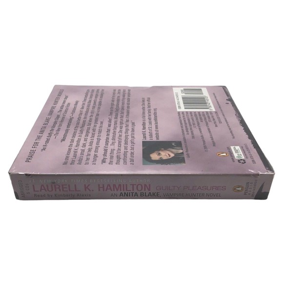 NEW Guilty Pleasures Anita Blake, Vampire Hunter Audio CD Laurell K. Hamilton - Picture 4 of 7